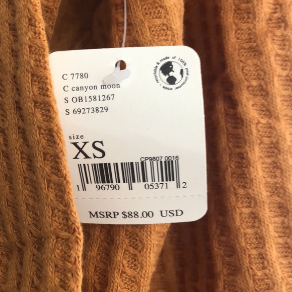 NWT Free People Juicy Long Sleeve Top in Canyon Moon - Picture 7 of 10